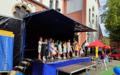 Straßenfest der Bürgerhilfe Gerresheim mit SingPause Kindern